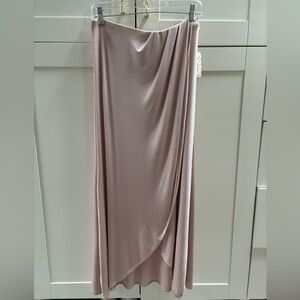 Free people smoke & mirrors faux wrap skirt